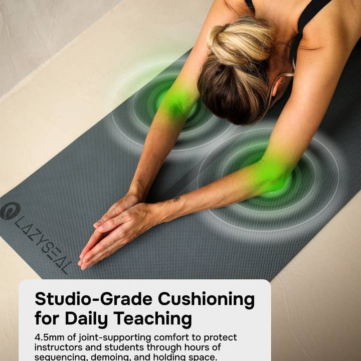 TravelPro Lightweight Premium Yoga Mat 6mm | Blue for wholesale on Faire2