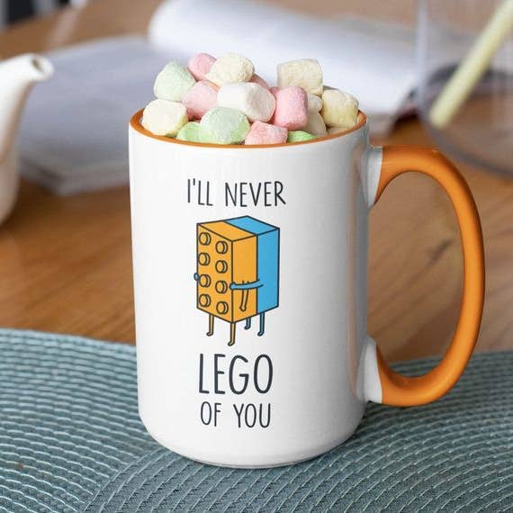 Ink Pop - Wholesale Coffee Mug - I'll Never Lego of You - Coffee Mug