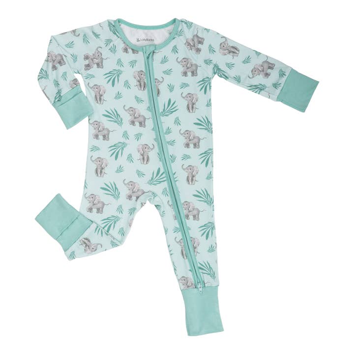 Ele-fantastisk dag Baby Bamboo Pyjamas för wholesale av LollyBanks