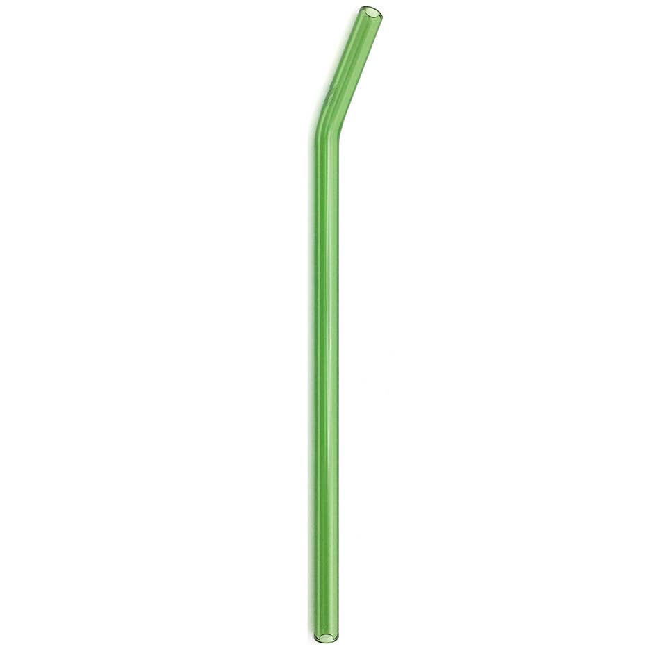 HeartStraws - Wholesale Drinking Straw - Reusable Glass Straw 9" x 9mm Bent1