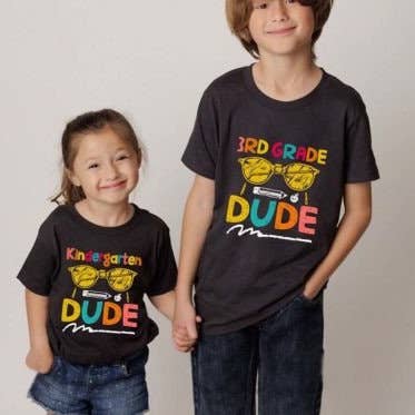 "School Dude" Back 2 School DTF Transfer for wholesale by iHeartCustoms