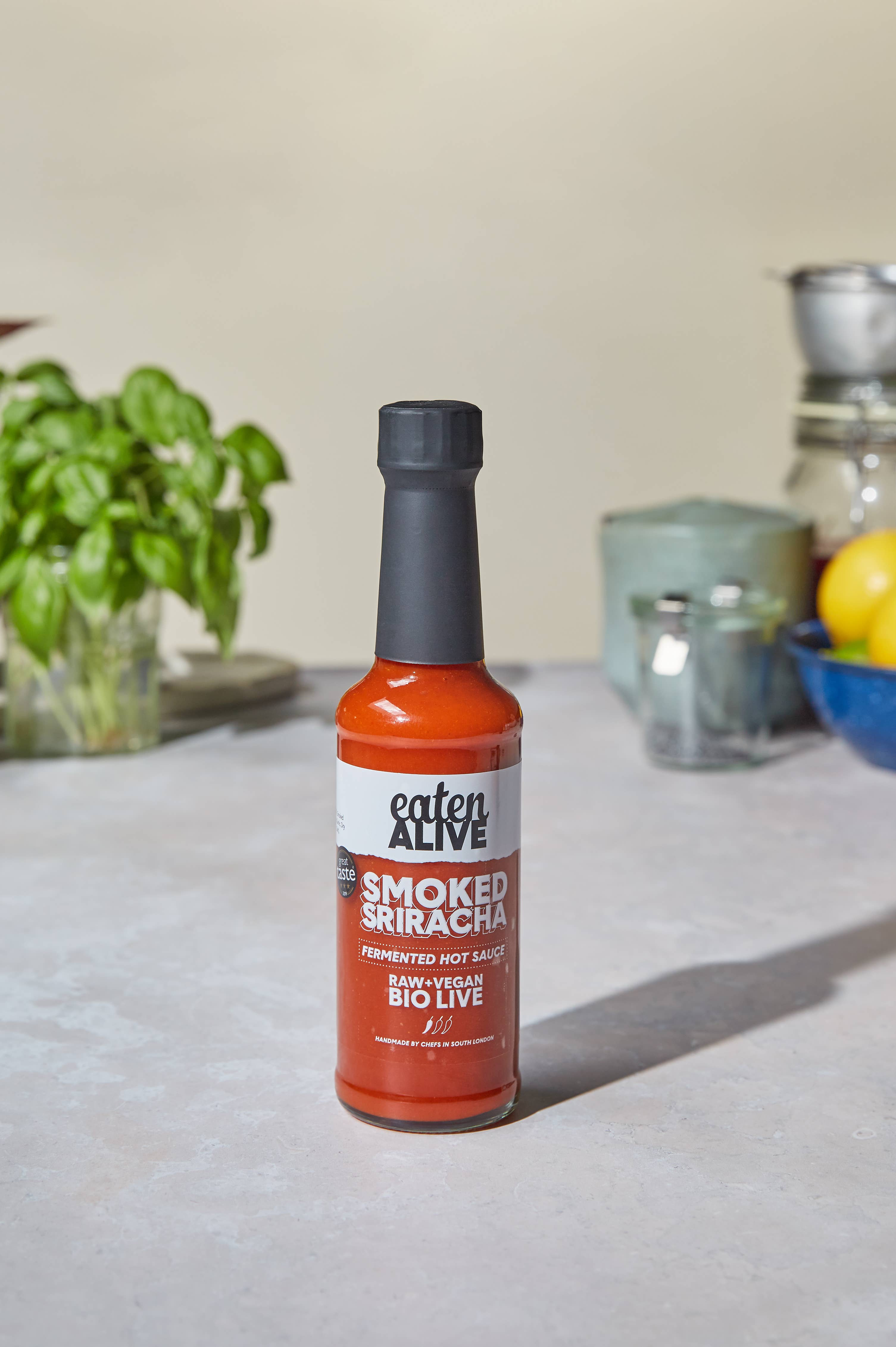 Eaten Alive – wholesale Hot sauce – Smoked Sriracha Fermented Hot Sauce1