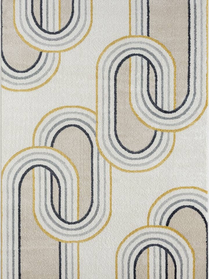 Abani Rugs Deco Modern Links Area Rug for wholesale by Abani Rugs