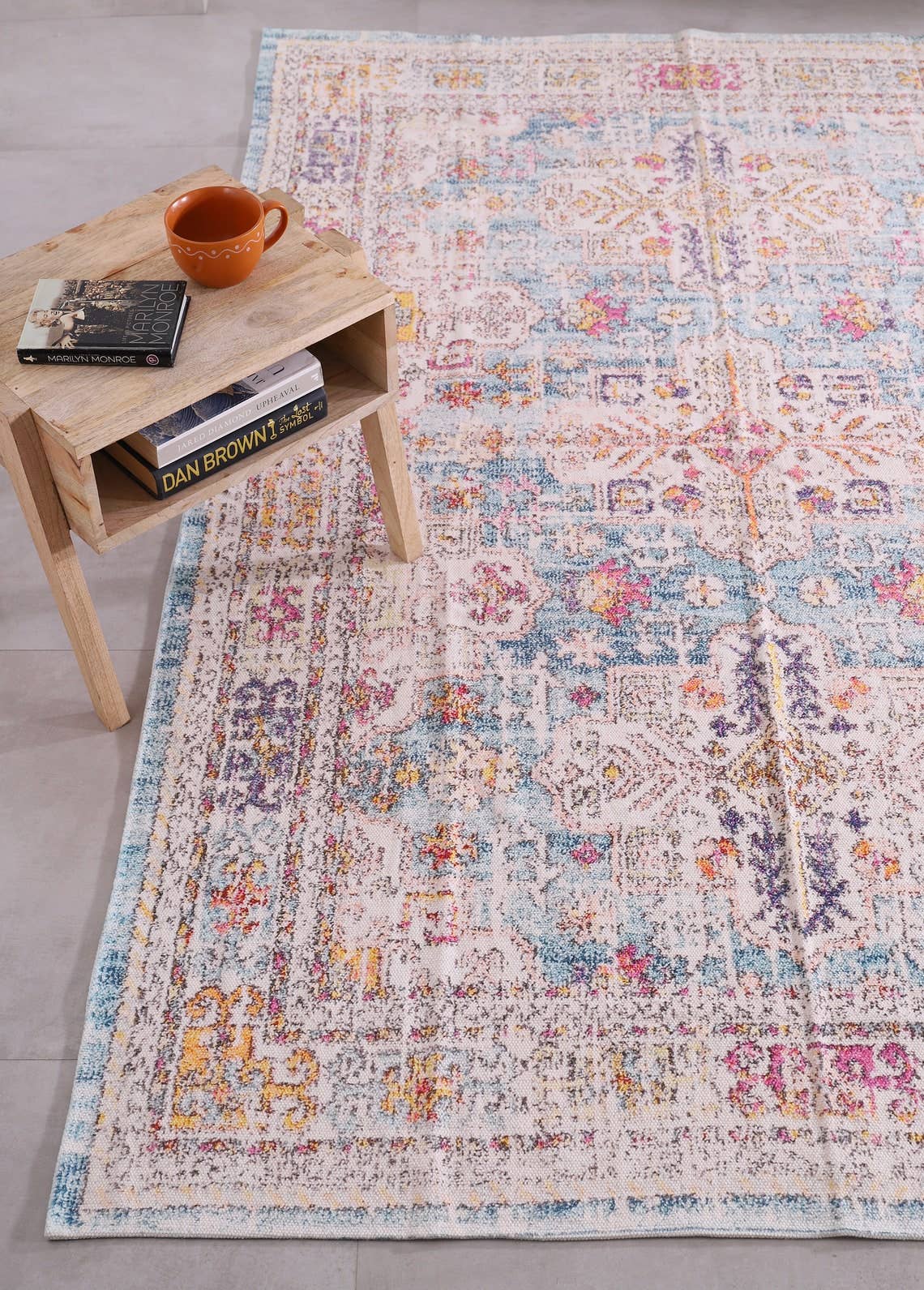 Linen Connections - Wholesale Area Rug - Atheena Boho Kilim Rug  Large Area Rug Home Décor - Grey3
