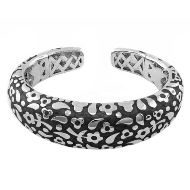 Flowers by Orly Bangle for wholesale by Lauren G Adams