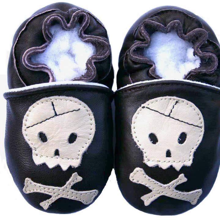 Jinwood baby gift infant shoes toddler boy shoes Skull 0-3Y for wholesale by Jinwood