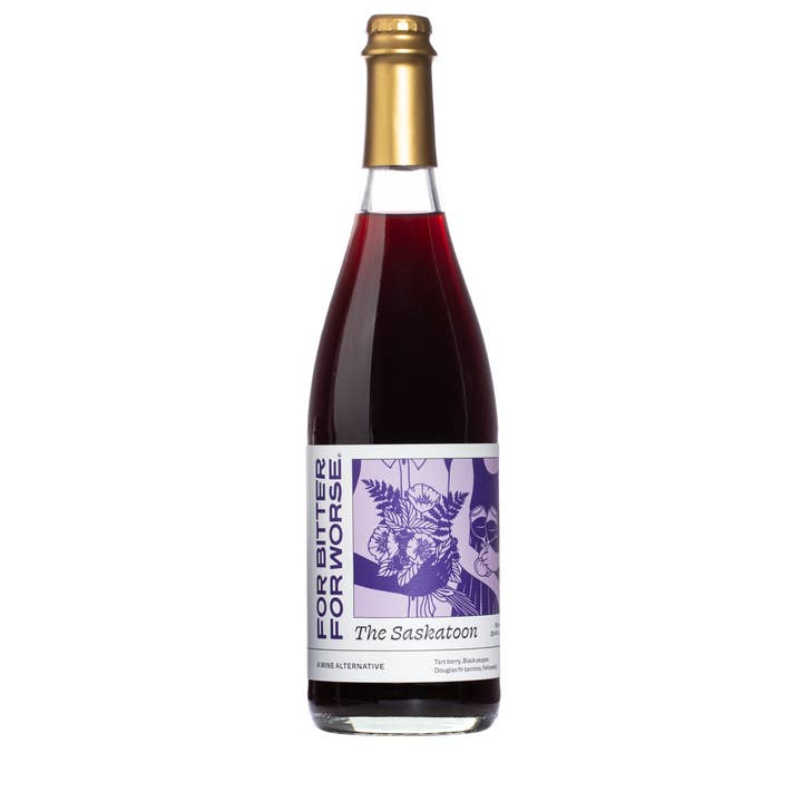 For Bitter For Worse - Wholesale Non-Alcoholic Aperitif/Mocktail - The Saskatoon mocktail, wine alternative, Dry January5