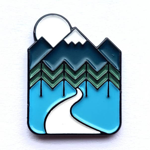 Pin Badge - Great Outdoors for wholesale by OR8DESIGN