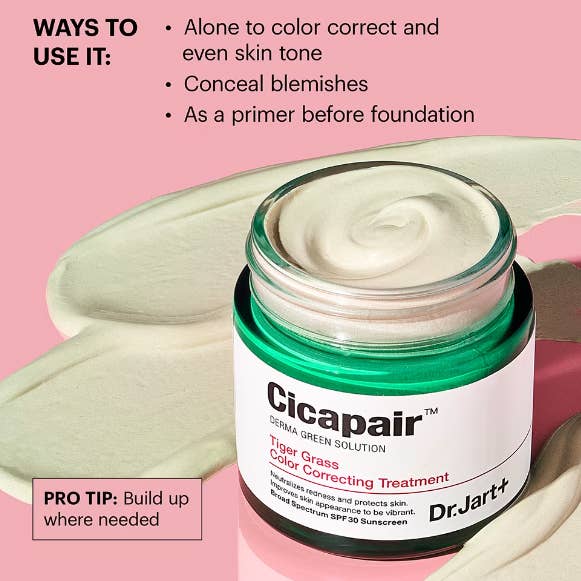 Best Beauty Group - Wholesale Color Corrector/Moisturizer - DR JART Cicapair Tiger Grass Color Correcting Treatment SPF