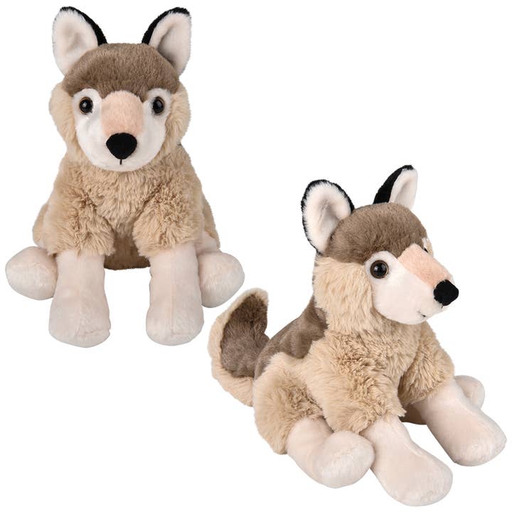 The Toy Network - Wholesale Stuffed/Plush Toy - Kids & Baby - 8" ANIMAL DEN WOLF PLUSH2