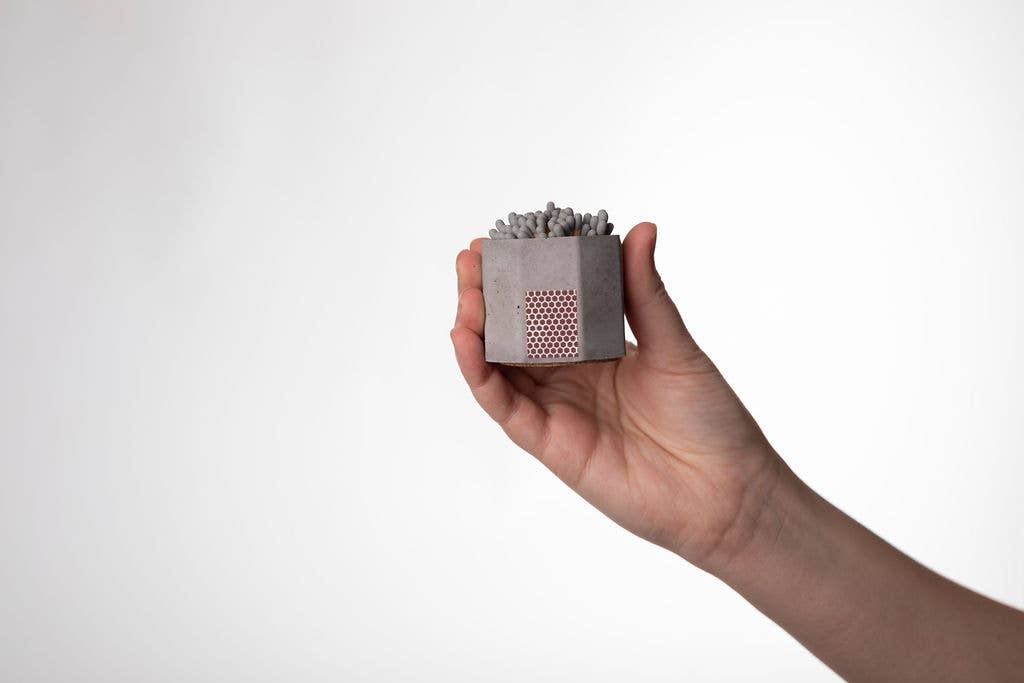 Tenn Prairie - Wholesale Match Holder - Concrete Match Holder – Modern Design with 2-Inch Safety Matches35