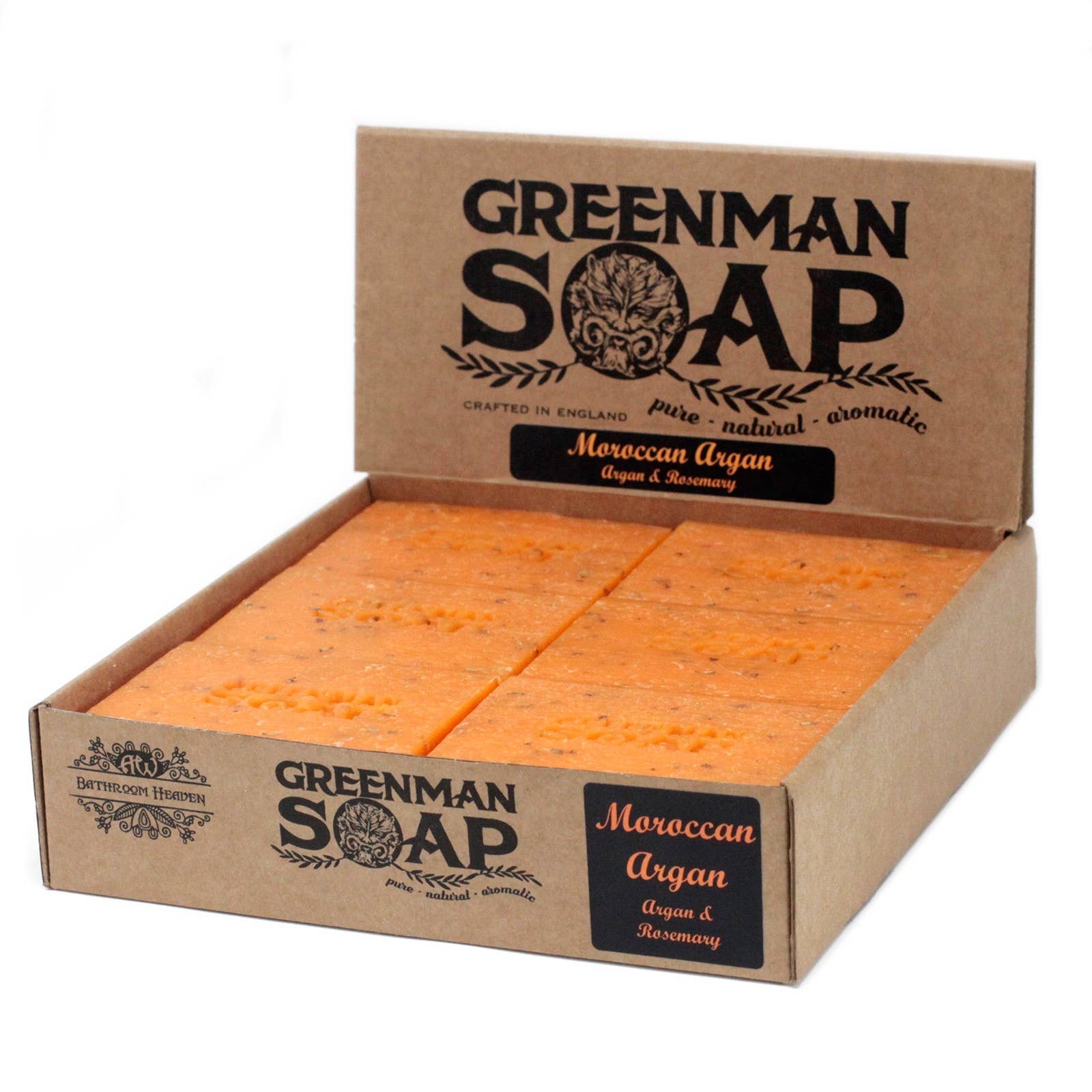 AWGifts Europe - Wholesale Bath & Body Set - Greenman Soap 100g - Golden Argan0