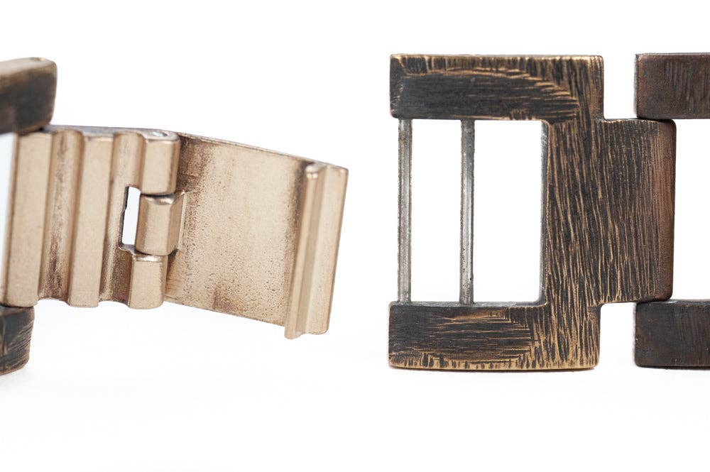 Watchcraft – Engroshandel Urrem/rem - Dame – Apple Watch-rem i mørk kobber - smal7