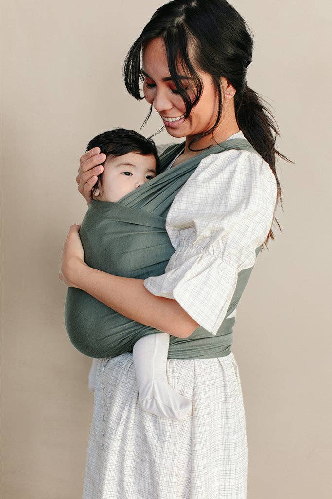 Solly Baby - Wholesale Baby Wrap/Sling - Basil Wrap3