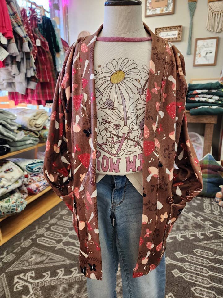 Casaco de Cogumelo por atacado de Hounds and Honeys