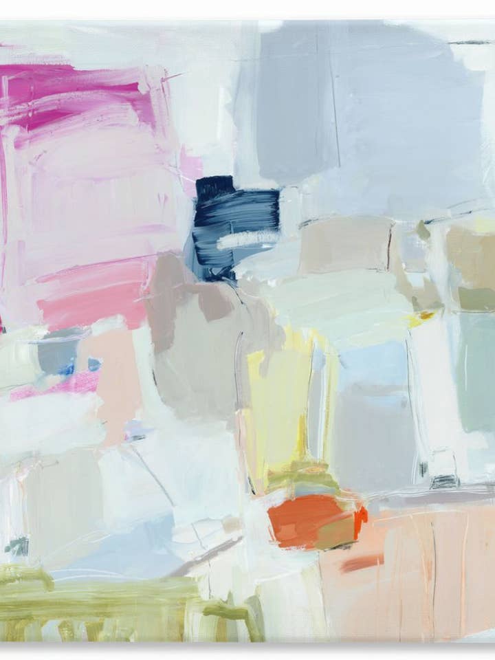 "Pineapple Sunrise" canvas print for wholesale by Chelsea McShane Art