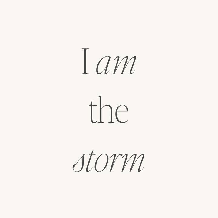 MantraBand - Wholesale Cuff Bracelet - I Am The Storm - inspirational mantraband® cuff bracelet