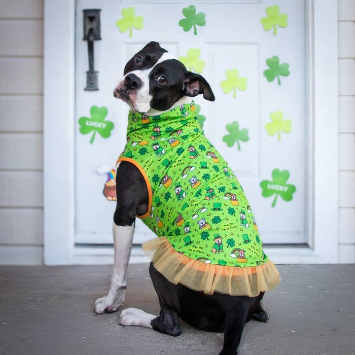 Pitties Go Bragh TUTU for wholesale by Pittie Clothing Co.