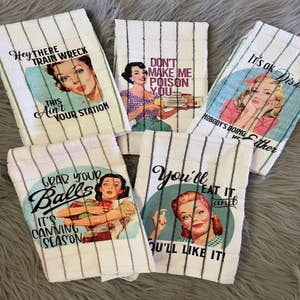 Purchase Wholesale funny kitchen towels. Free Returns & Net 60 Terms on  Faire