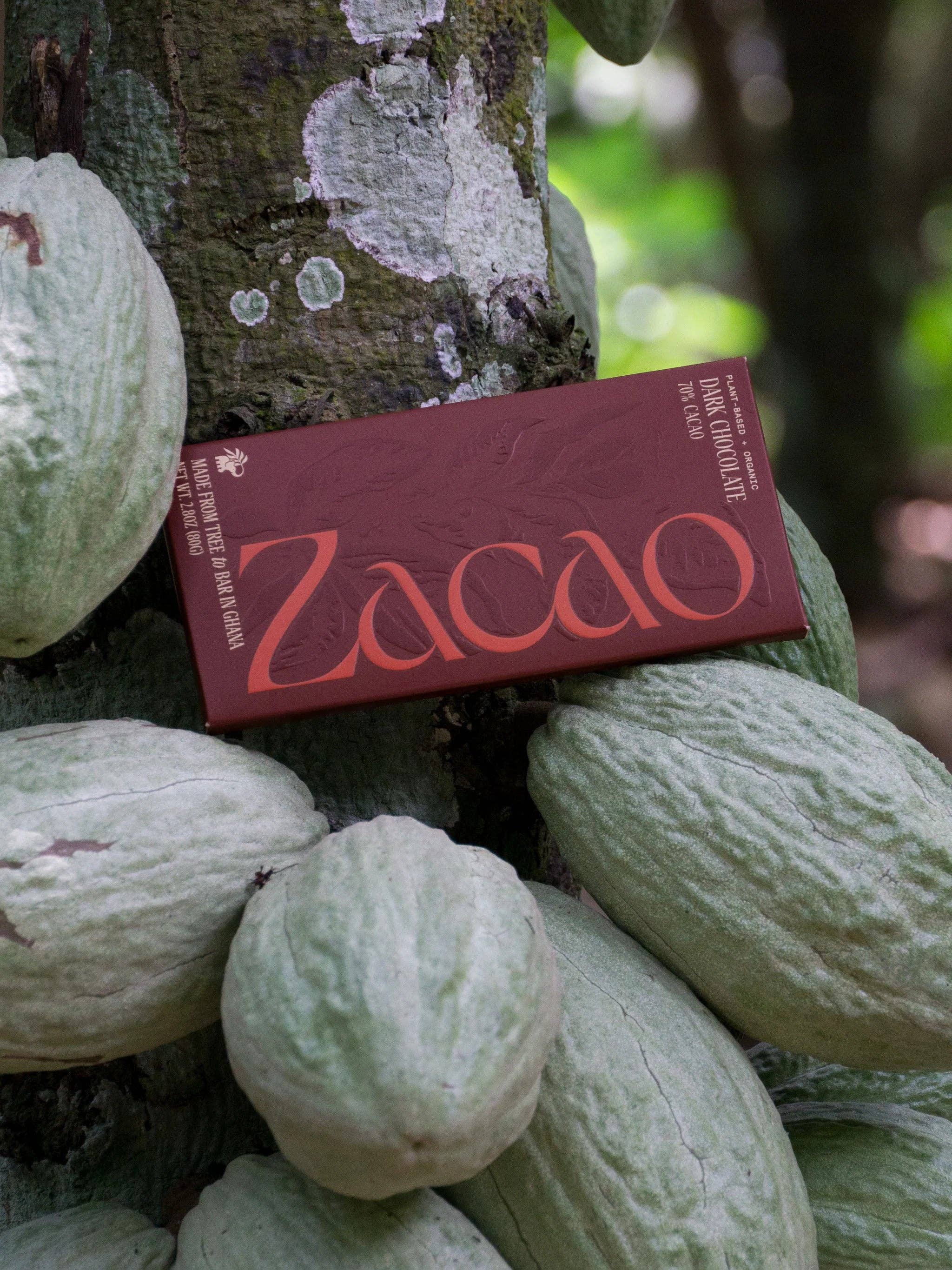 Zacao Chocolate - Wholesale Chocolate Bar - 70% Cacao Dark Chocolate Wholesale 10-pack2