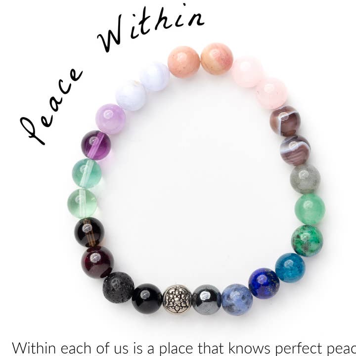 Peace Within for wholesale by Moxie Malas