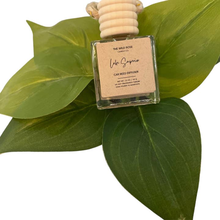 Diffusore per auto Lake Superior per la vendita all'ingrosso da parte di The Wild Rose Candle Co.