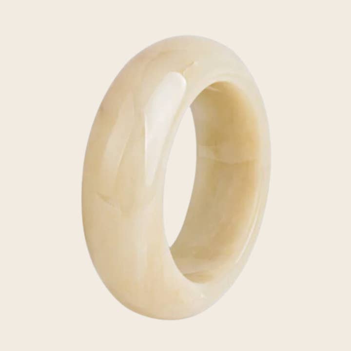 Ivory Horn Bangle for wholesale by Maison Amour