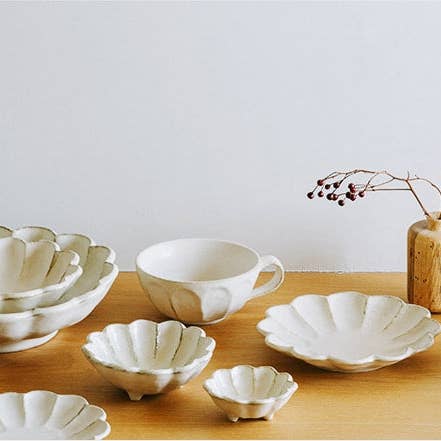 U PLUS INC - Wholesale Bowl - RINKA BOWL BY KANEKO KOHYO White Rinka Bowl Plate14