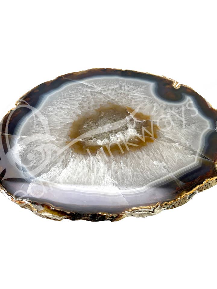 TRANCHE - AGATE NATURELLE MÉLANGÉE 7-11 POUCES (KG) pour la vente par Oceanic Linkways Inc