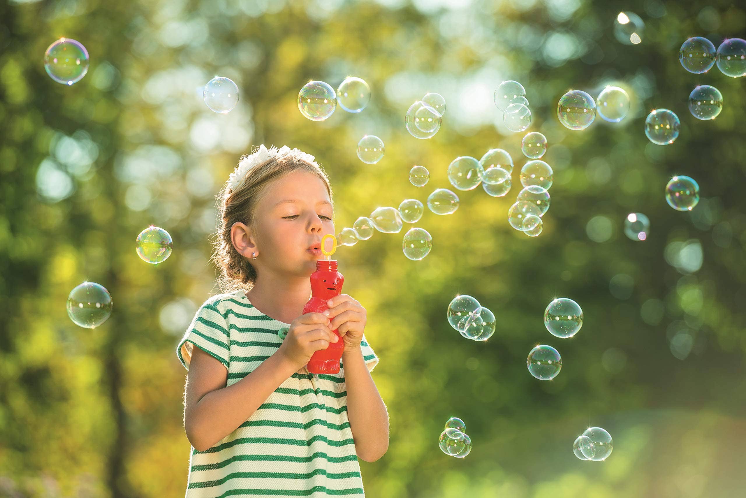 HQ Kites & Designs - Wholesale Bubble Wand - Kids - Pustefix Magic Bear, 180 ml/6 oz3