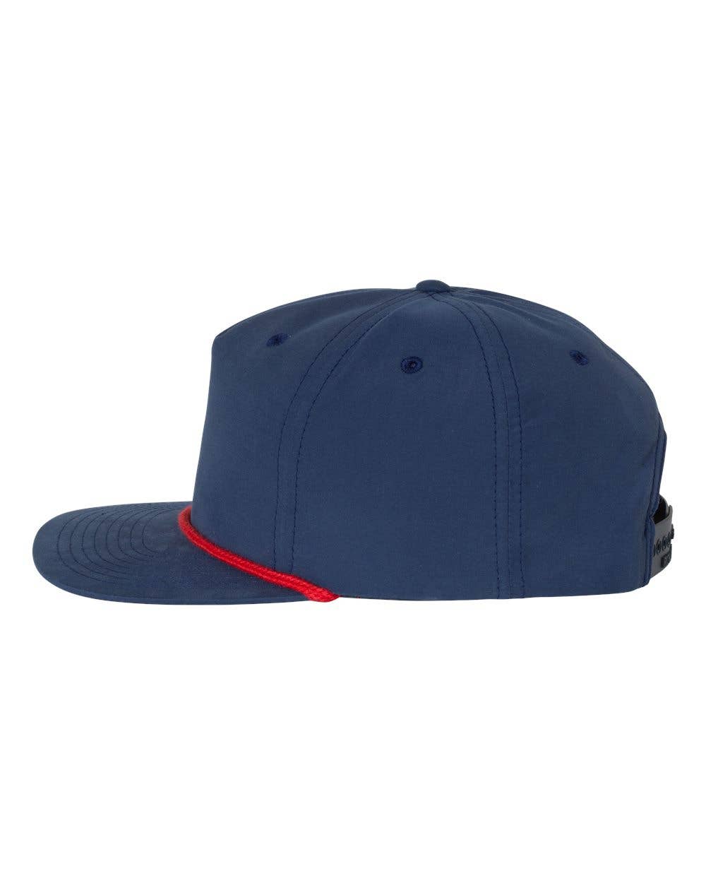 Total Apparel - Wholesale Flat Brim Cap - Unisex - Richardson Umpqua Snapback Five-Panel Rope Cap | Hat 25612