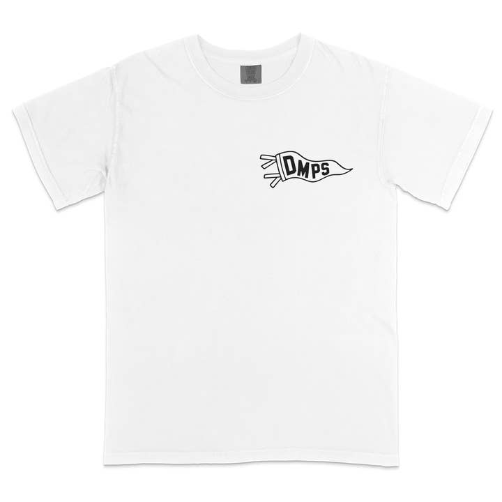 Room 1021 - Wholesale Screen Printed T-Shirt - Unisex - Des Moines East Vintage Mascot Tee1