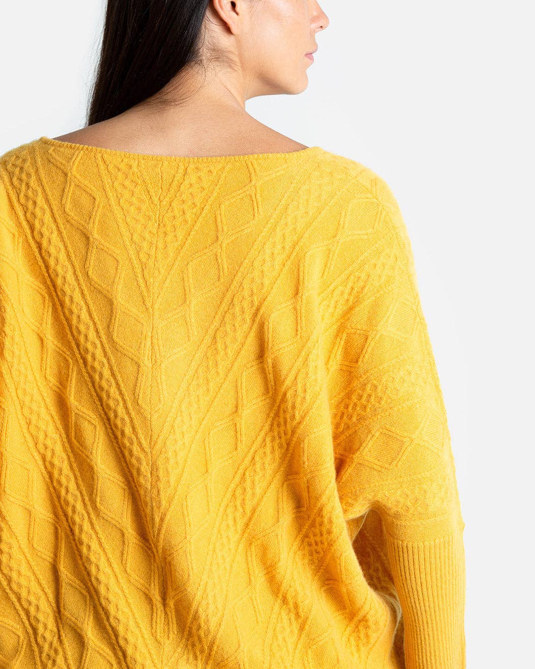 QUINN - Wholesale Knit Sweater - Women's - Cashmere Kendall Oversized Sweater12