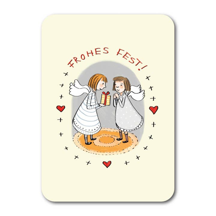 Natural paper postcard 7152 for wholesale by Gutrath Verlag