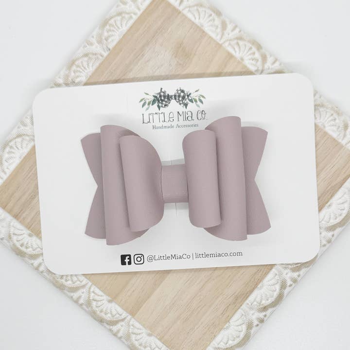 Muted Purple Chloe Clip for wholesale by Little Mia Co.