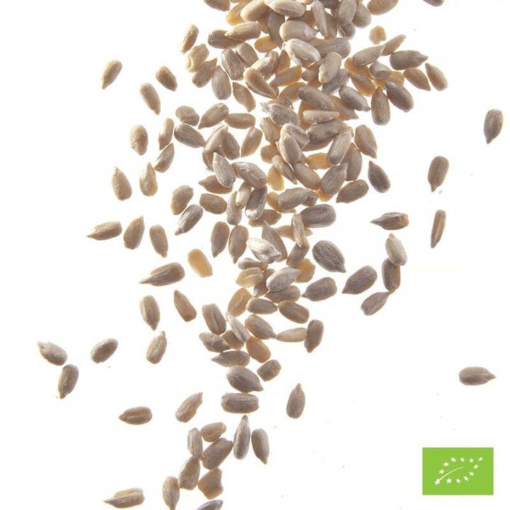 Organic shelled sunflower seeds catering box 1kg for wholesale by Manola