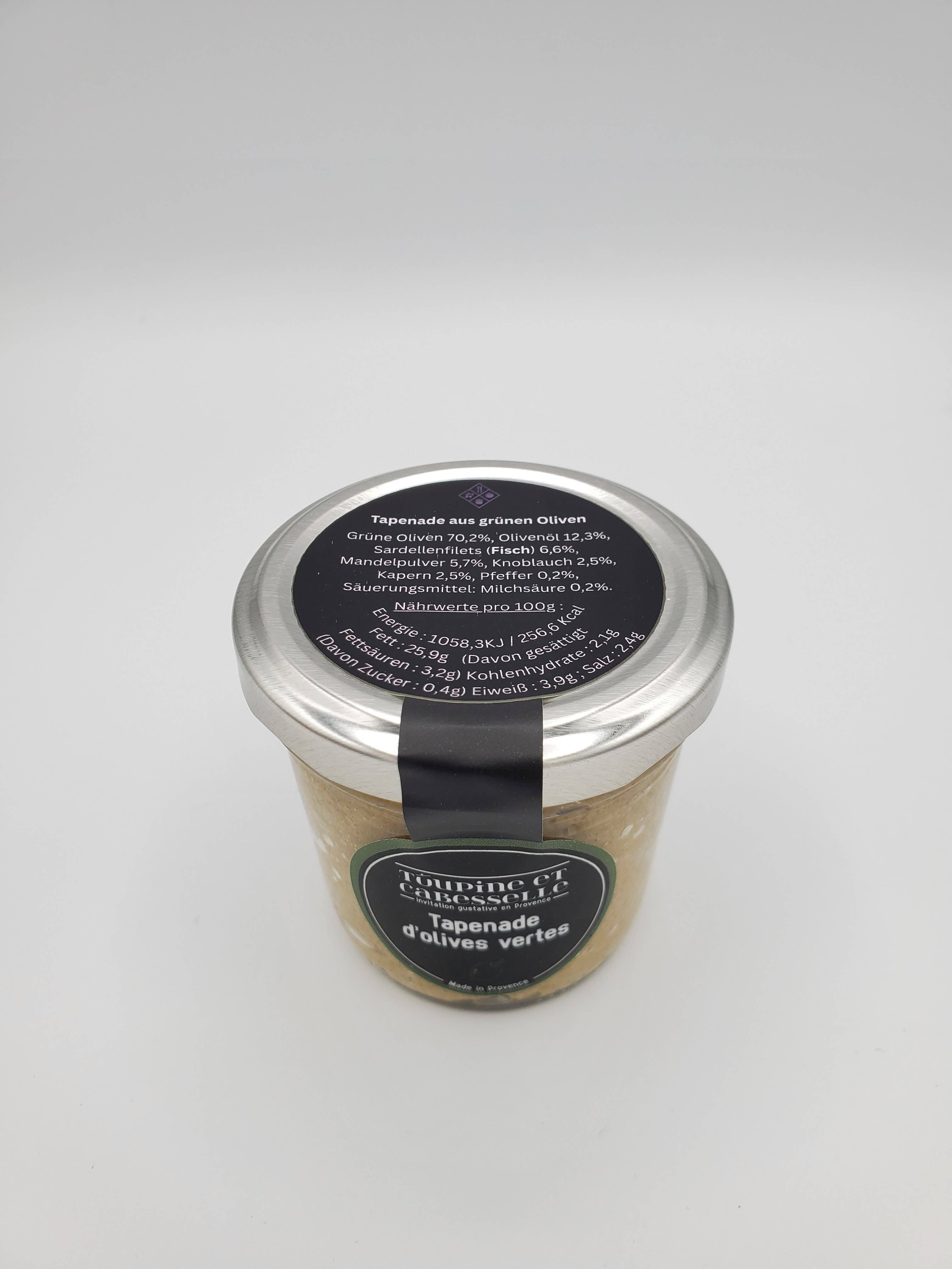 Toupine et Cabesselle - Wholesale Tapenade - Green olive tapenade1