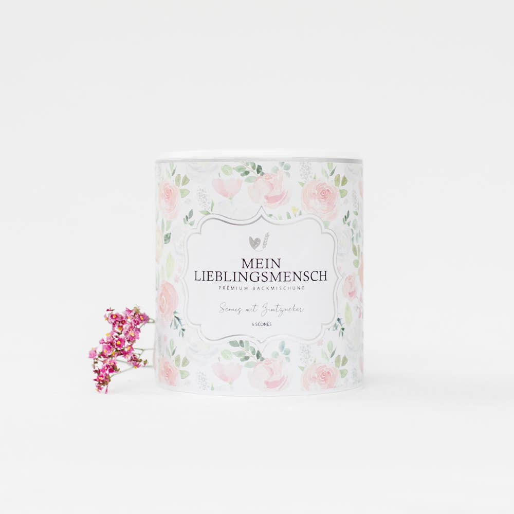 Bake Affair GmbH - Wholesale Taart/cakemix - Mein Lieblingsmensch bakmix - scones met kaneelsuiker