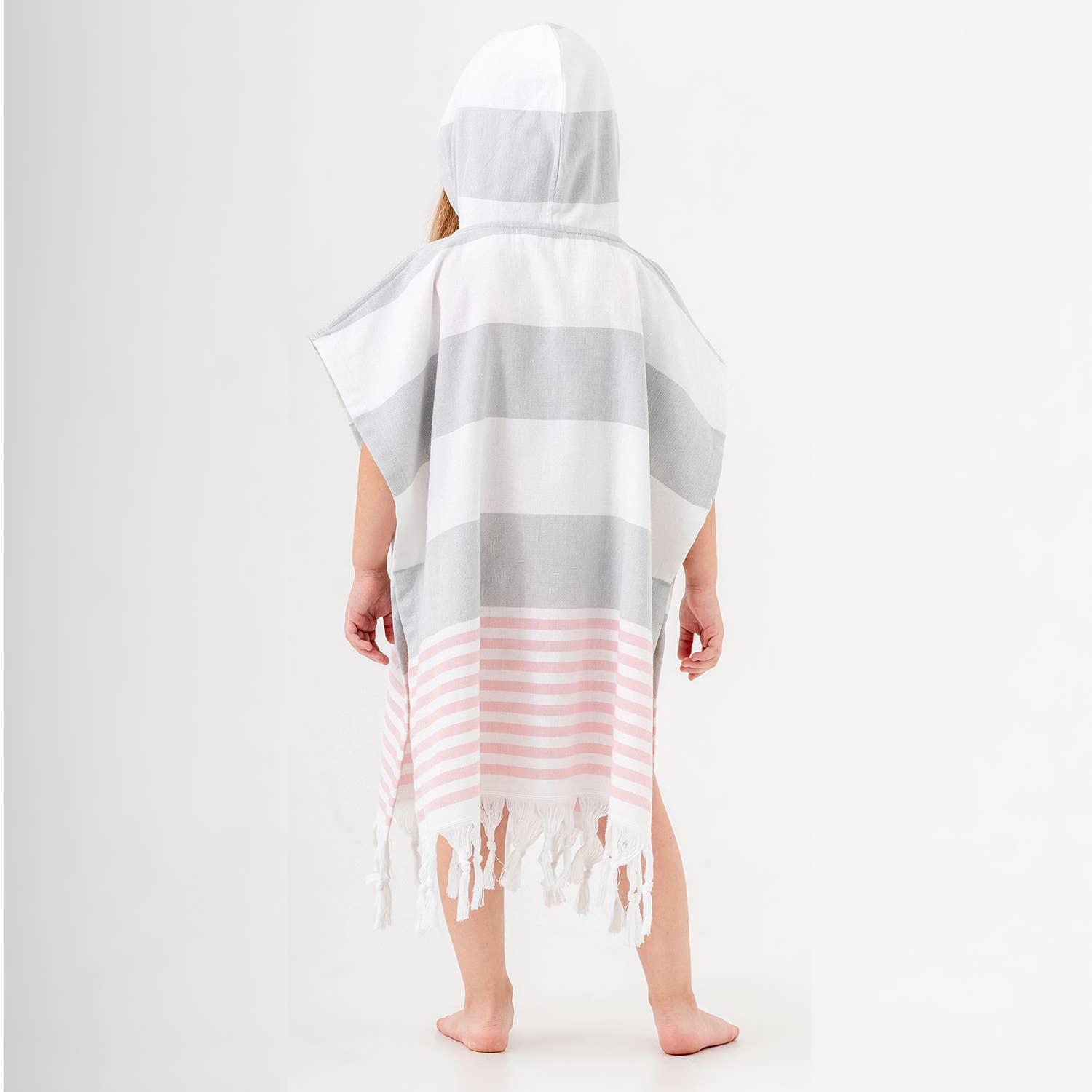 Kikoya - Wholesale Poncho Towel - Kids & Baby - Hooded Poncho Surf Changing Swimming Beach Towel Terrybacked3