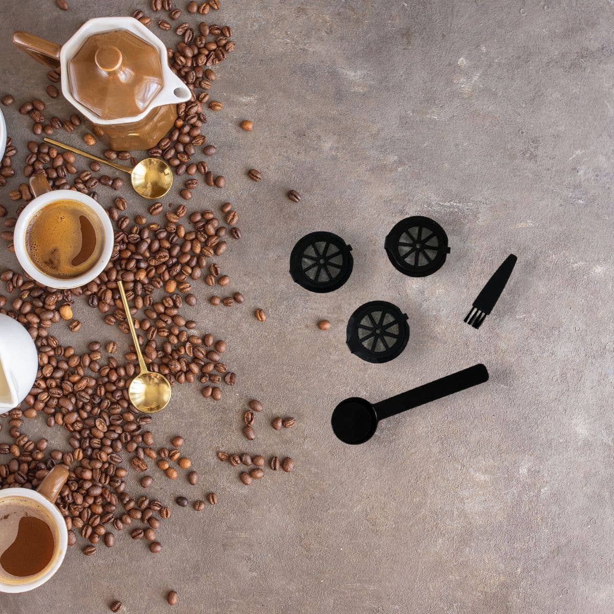 Zenker – wholesale Coffee pods – Set of 3 Reusable Nespresso Capsules Fackelmann Breakfast1