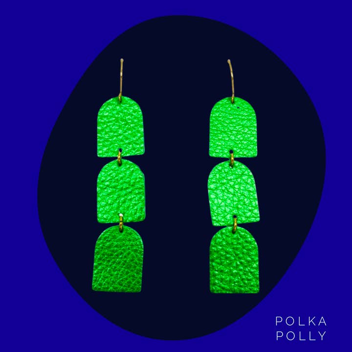 Verde Esmeralda Escocés para venta al por mayor de Polka Polly