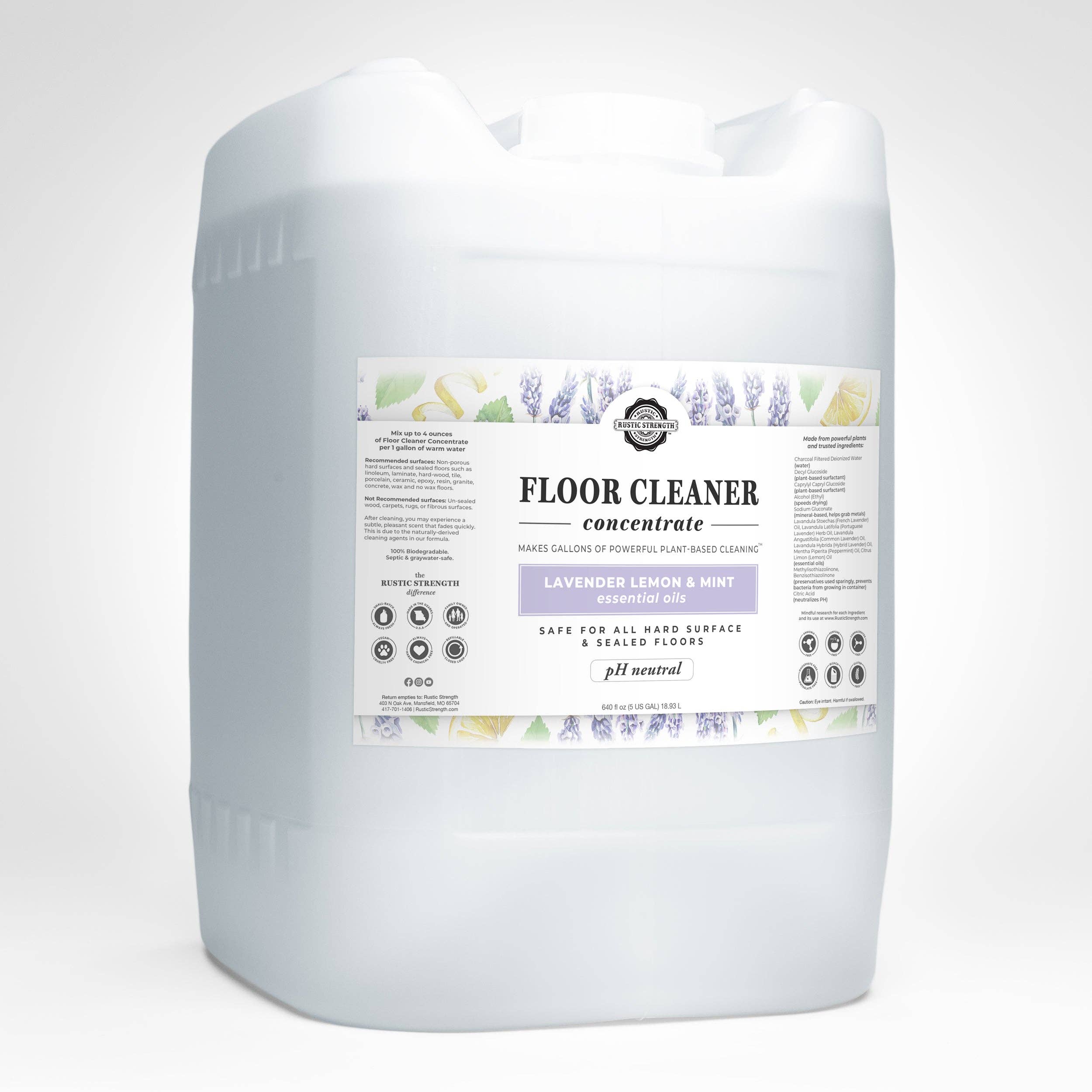 Rustic Strength - Wholesale Floor Cleaner - Multi-Surface Floor Cleaner | Concentrate11