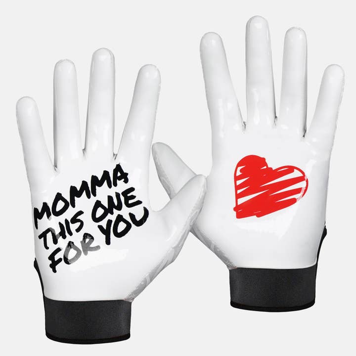 Momma Sticky Football Receiver Gloves for wholesale by Sleefs