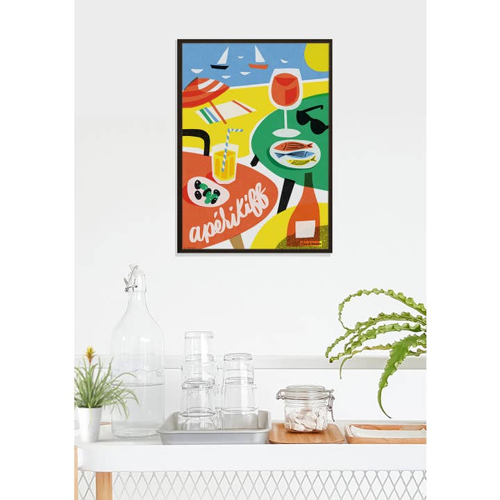 Sergeant Paper - Wholesale Art Print - LULU LA NANTAISE - Aperikiff - Food Art Print