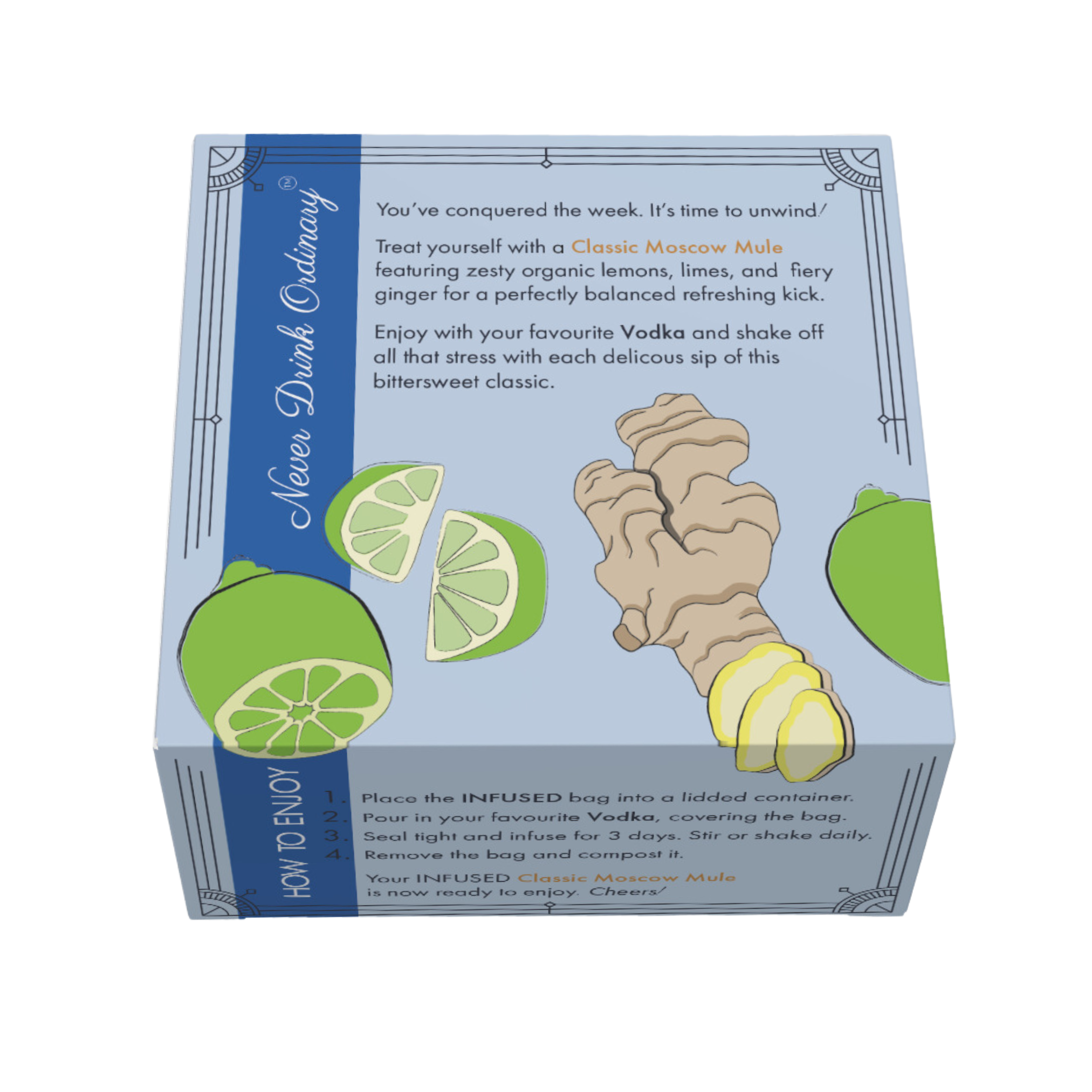 Spirits WIth Smoke - Wholesale Cocktail Mix/Syrup - Moscow Mule - Cocktail Infusion Kit - Easy to Make Cocktails2