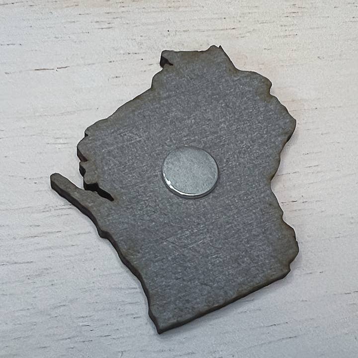 Juniper & Spruce - Vente Objets de décoration - Ornement ou Aimant de Plaques d'Immatriculation Vintage du Wisconsin2