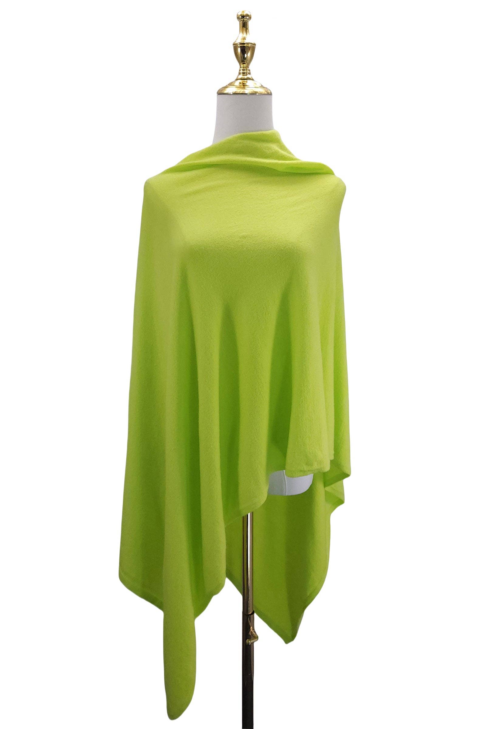 Fashion Scarf World - Vente Poncho – femme - Poncho uni en laine confortable18