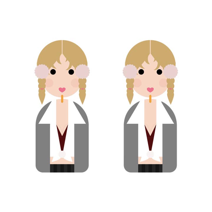 Britney Spears inspired wooden dangle earrings for wholesale by Hey There Munchquin