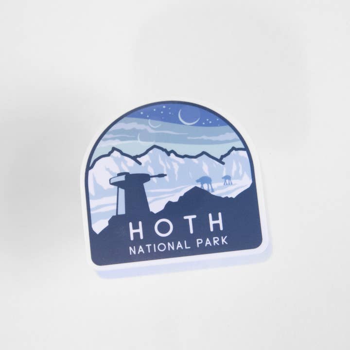 Squatchy - Wholesale Sticker - Star Wars National Parks Sticker Set | Dishwasher Safe3