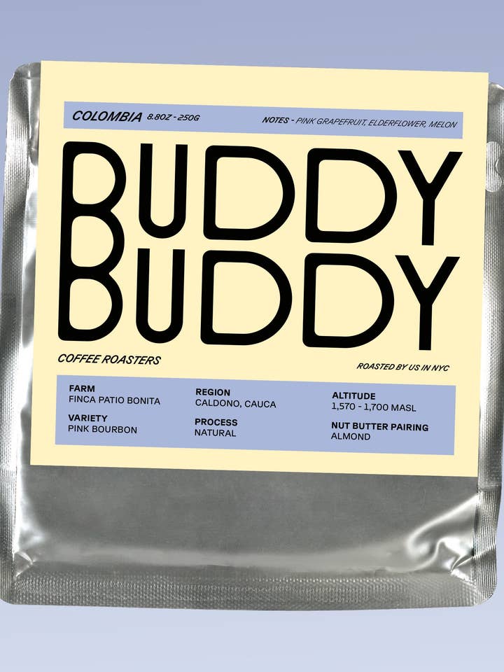 Colombia — Natural — Pink Bourbon for wholesale by BUDDY BUDDY